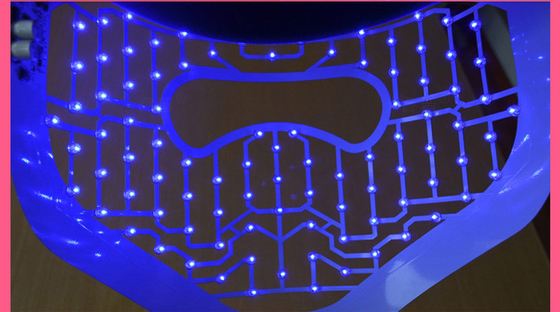 Máquina azul para el tratamiento del acné, piel LED de la belleza casera PDT LED