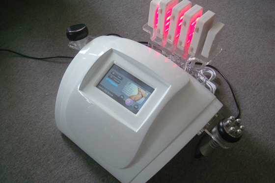 laser de Lipo del cuerpo de la cara 650nm que adelgaza la máquina con 2 manijas