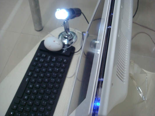 Máquina portátil del análisis de la piel con la exhibición del LCD